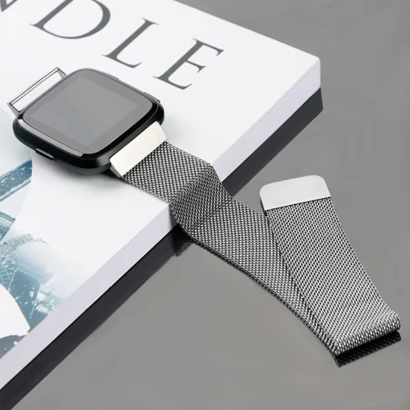 Uhrenarmband Edelstahl, Milanaise, Silber, Unisex - Bild 3