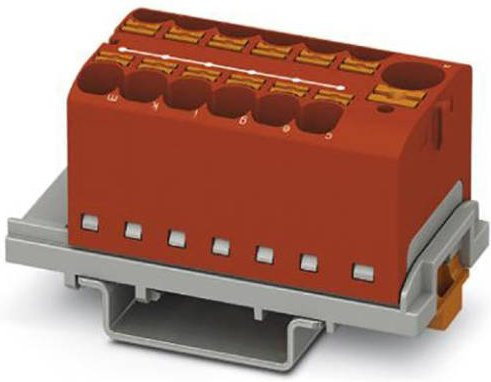 Phoenix Contact Verteilerblock 3273618 Zugfeder Rot 8 Stück - Bild 1