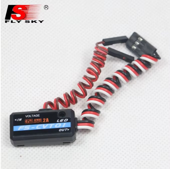 Flysky FS-CVT01 Spannung Sammlung Modul in Schwarz für Flysky IA6B IA10 Radio Empfänger RC Flugzeug FPV Racing Drone DIY Teile - Bild 2