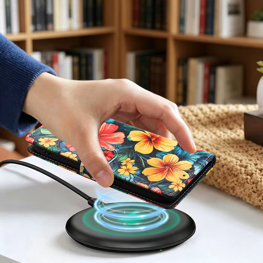 Magnetische Flip-Lederhülle für Xiaomi 17 Pro Max Ultra 17T 17TPro 17Max 17Ultra 17Pro mit Kartenfach und 3D-Motiv in Multicolour - Bild 4
