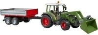 Bruder Landwirtschafts Modell Fendt Vario 211 mit Bordwandanhänger Set - Bild 2
