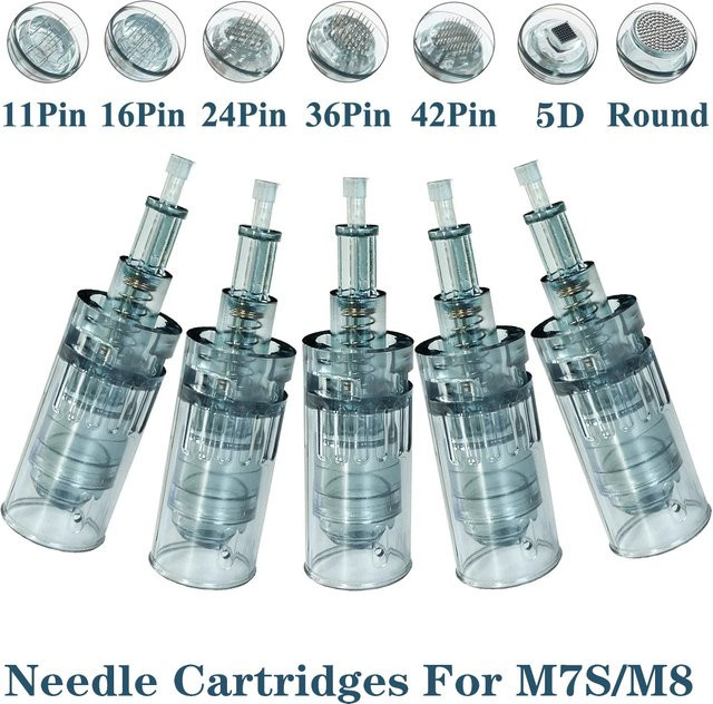 Buiti Nadelkartuschen Nano-Nadel MTS, 10 Stück, 0,25 mm, kompatibel für Dr. Pen M8/M7S - Bild 1