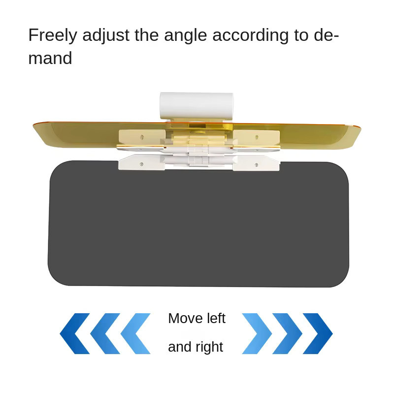 zhengyuhan Clip-on Sonnenblende Schutzbrille, yellow - Bild 4