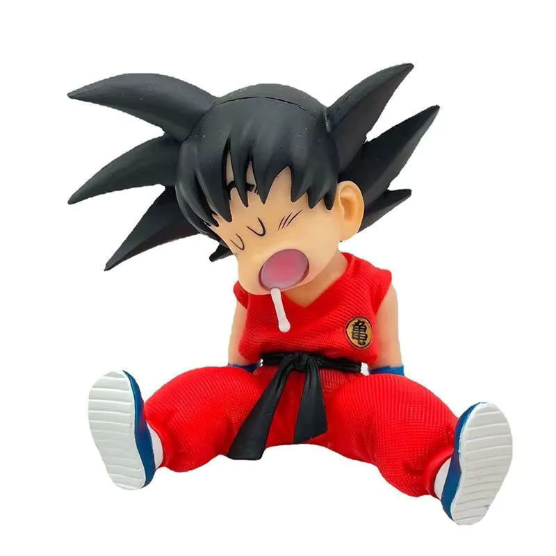 Bandai Goku-Figur im Schlafmodus als Tischdekoration und Ornament - Bild 2