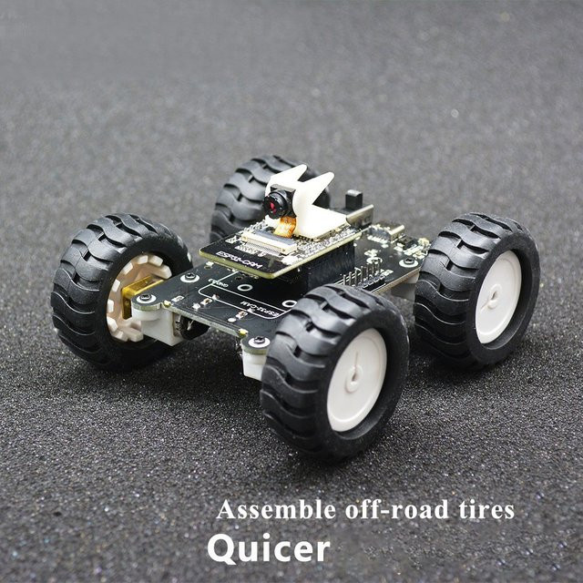 BinHex Wifi Roboter Auto mit Kamera, ESP32, Roboter Kit - Bild 1