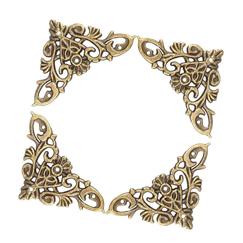 12er Set TOMTOP JMS Schmuck Sammelalbum Schoner aus Zinklegierung im Antik-Stil in Bronze und Gold - Bild 4