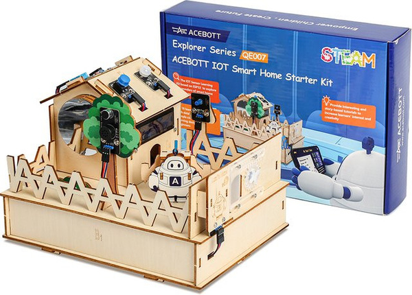 Robotlinking DIY Smart Home Kit Wooden Learning Kit
