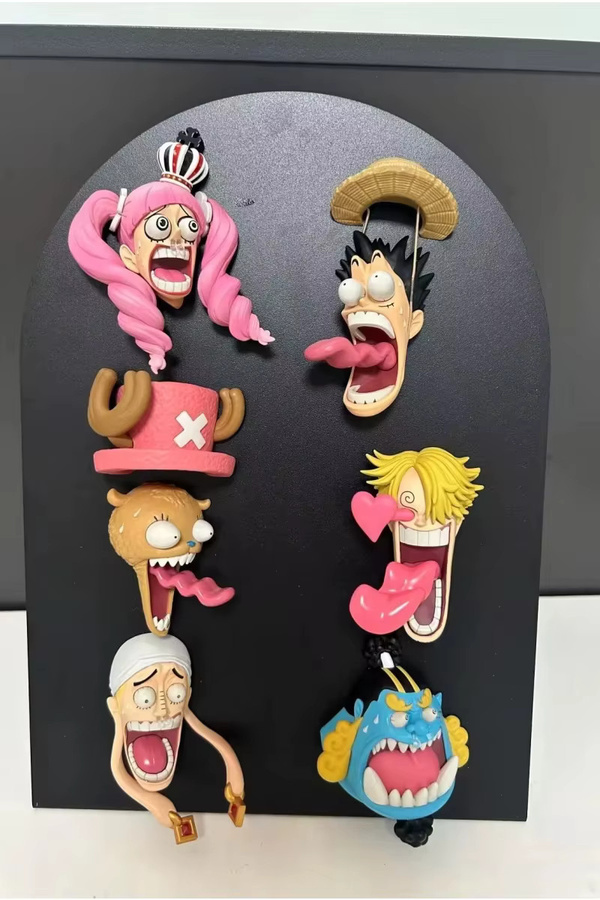 Bandai One Piece Kühlschrankmagnete Blind Box Set mit Ruffy, Sanji und Chopper in Multicolor - Bild 3