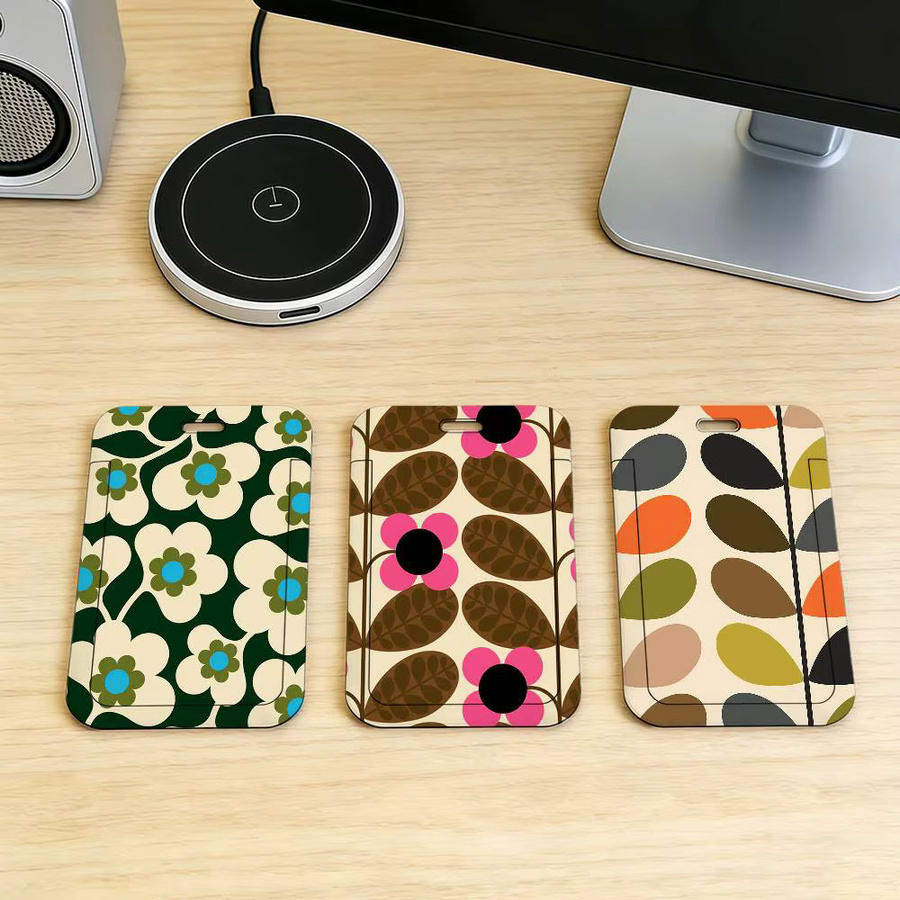 K-KielyS-ES Namensschild-Etui mit Blumenmuster und weichem Halsband in Multicolour aus Kunststoff - Bild 5