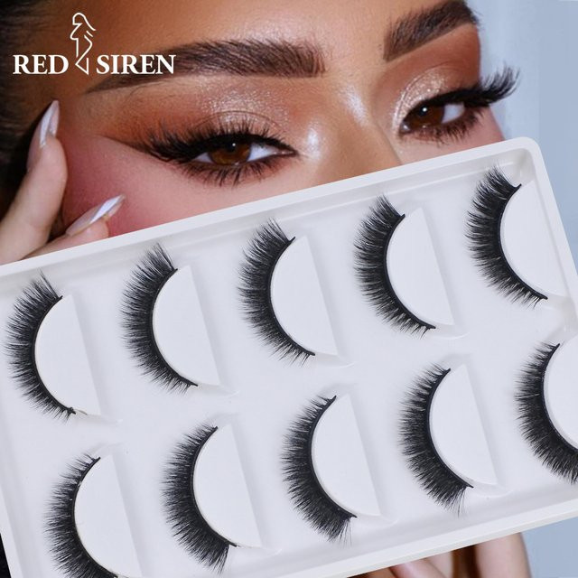 RED SIREN Wimpern, Black, Unisex - Bild 1