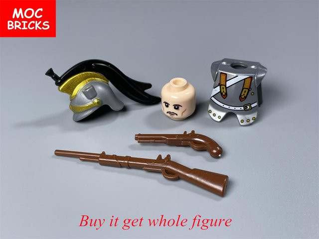Yiran toy MOC Bausteine Militärfiguren Napoleonische Kriege, 1-teiliges Set, ab 6 Jahren - Bild 1