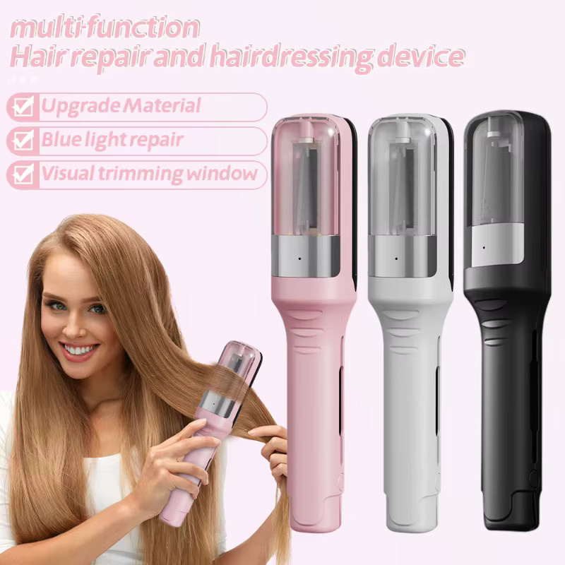 Haarenden-Trimmer, Split-Entferner für Damen, blau - Bild 2