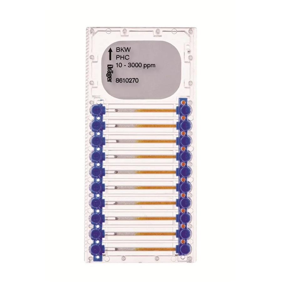Dräger Microtubes für Benzin-Kohlenwasserstoffe 10-3000 ppm in Transparent - Bild 2