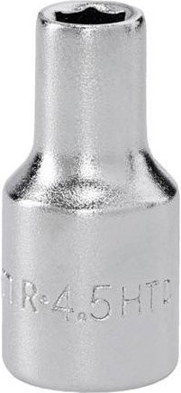 Facom 6-kant-Einsatz 1/4 Zoll in Silber, Größe 4,5 mm - Bild 1