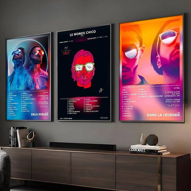 P-PNL HD Art Poster wasserfest als Wanddekoration für dein Zuhause, Wohnzimmer oder deine Bar, rechteckig - Bild 1