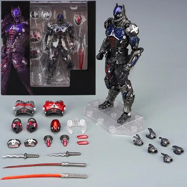 Bandai Amazing Yamaguchi 024 Arkham Knight Batman Action-Figur, ab 14 Jahren - Bild 1