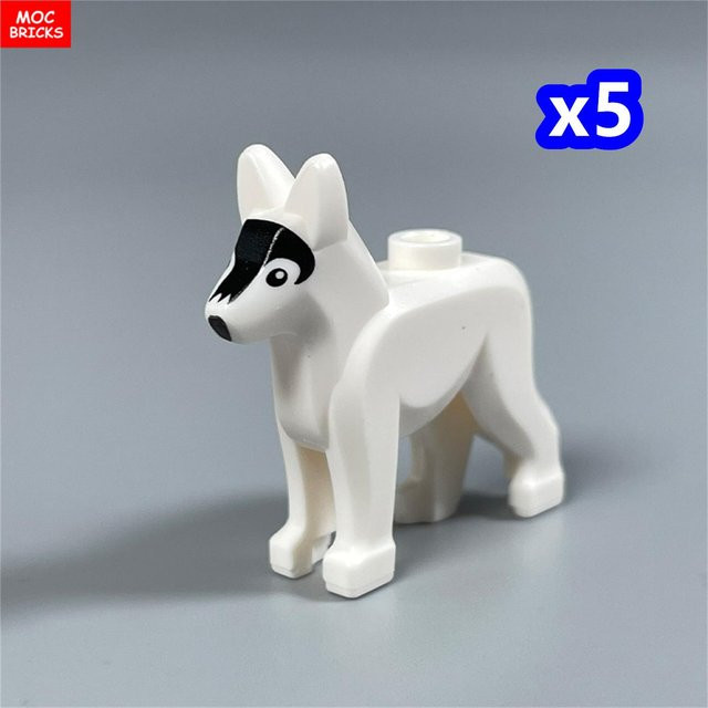 Yiran toy Polizeihund Tier Schäferhund Dalmatiner Pudel Bausteine 6–12 Jahre - Bild 1