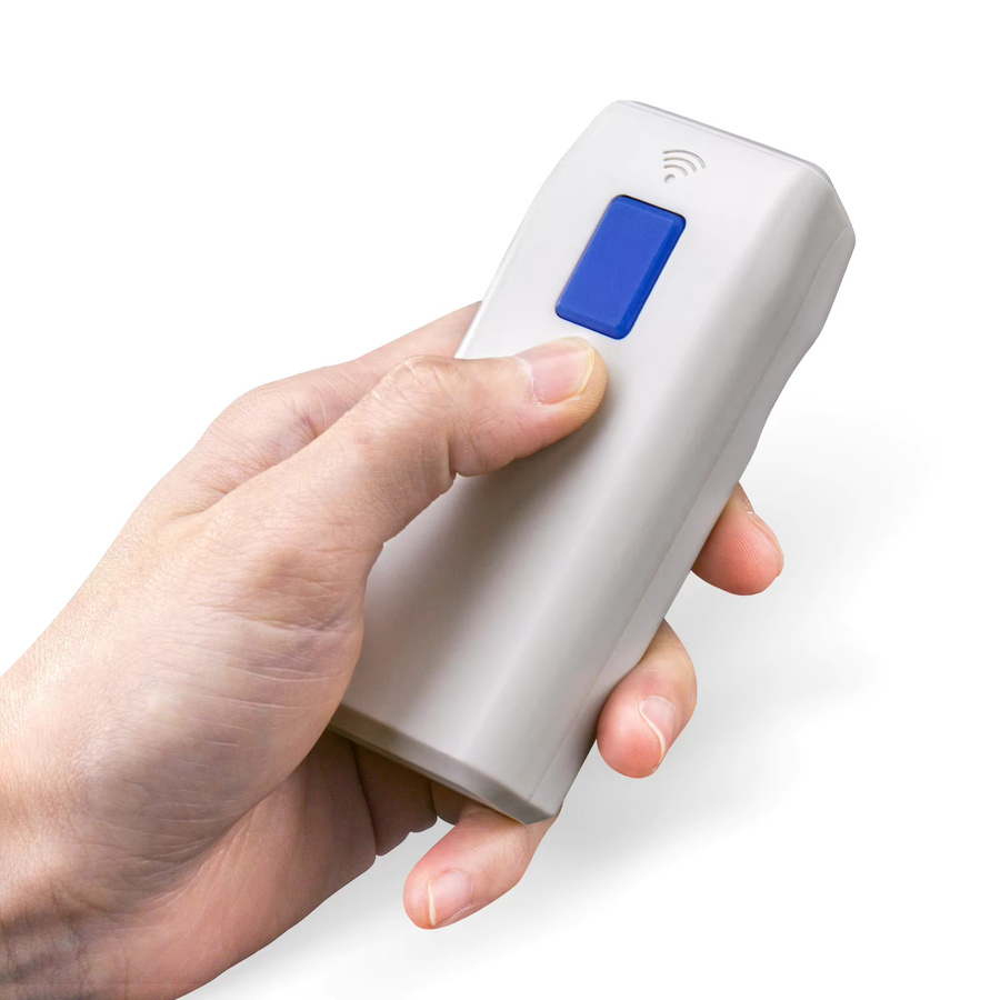 NETUM Bluetooth 2D Barcode-Scanner Tragbarer Drahtloser Barcodeleser mit 2,4G USB-Verbindung in Weiß - Bild 2