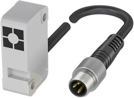 Balluff Induktiver Näherungsschalter BES 517-398-NO-C-S49-00,2 BES01NA PNP Schließer, Grau, B/T/H: 30 x 10,5 x 16,5 mm - Bild 1