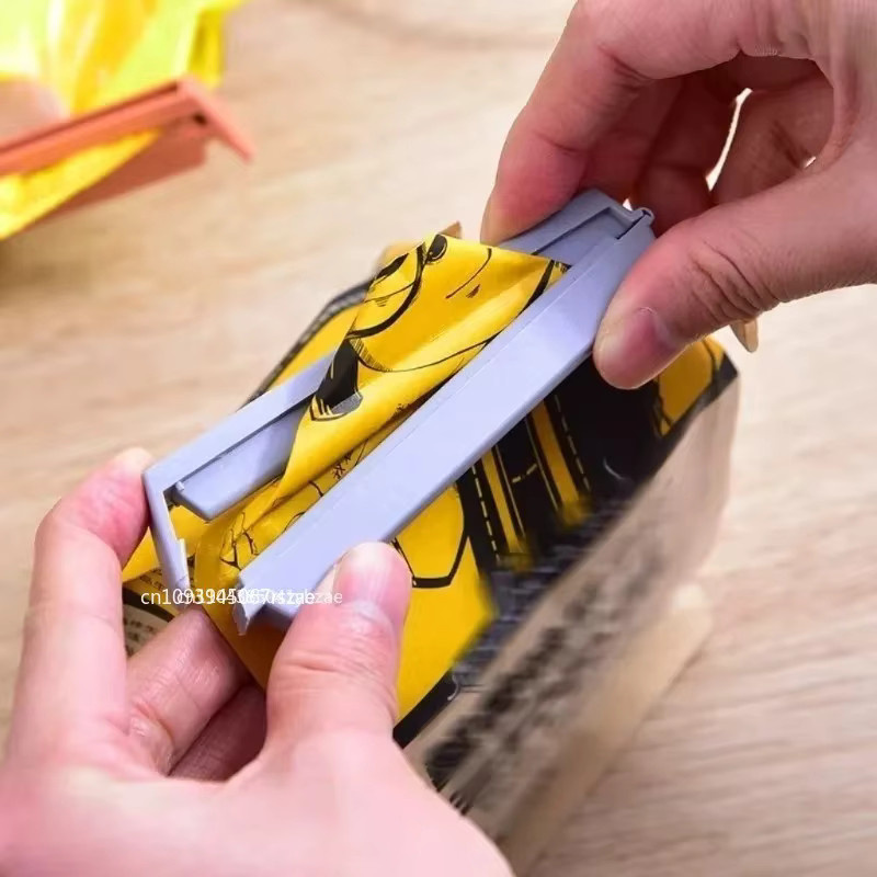 Lebensmittel-Verschlussclips aus Kunststoff zur sicheren Lagerung und Abdichtung von Snack-Tüten und Lebensmittelverpackungen - Bild 4