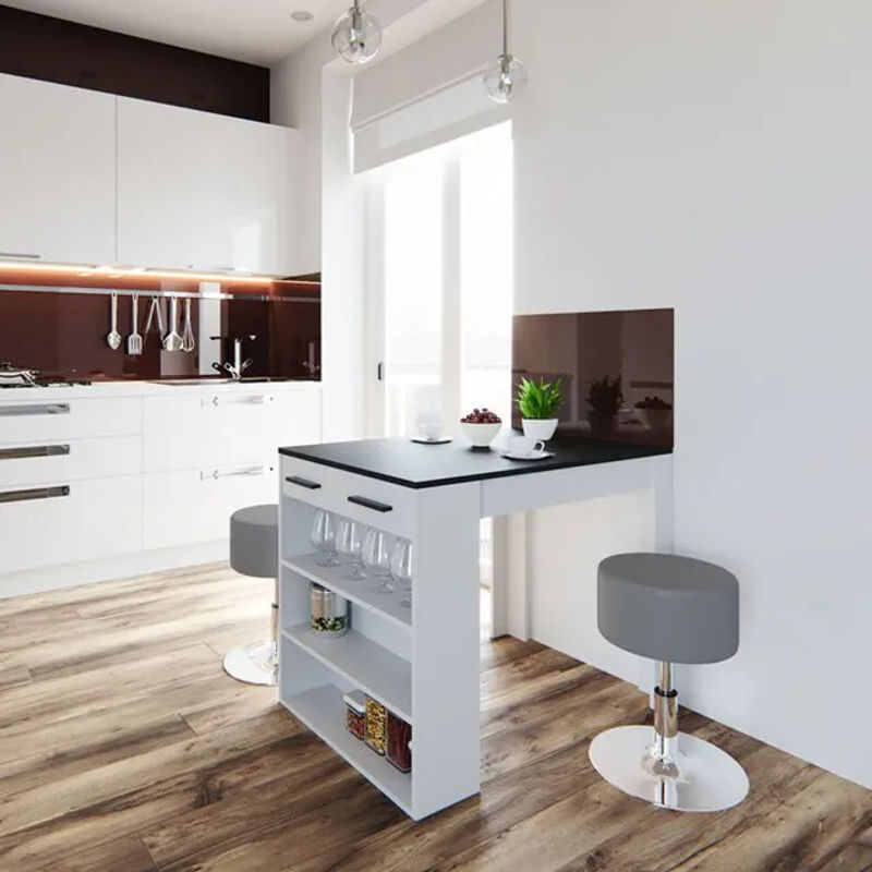 Vicco Bartisch Repose Stehtisch aus Melaminharz für Küche und Wohnzimmer - Bild 2