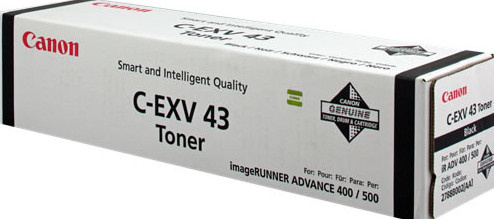 Canon C-EXV 43 Original Tonerpatrone Schwarz für imageRUNNER ADVANCE 400i und 500i - Bild 1