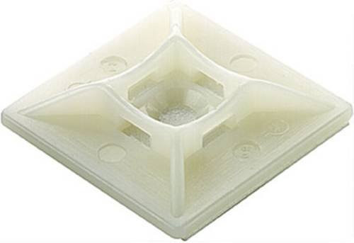 Weidmüller CBH 27/27 NATUR Befestigungssockel 1289400000 aus Nylon in Weiß, 100 Stück - Bild 1