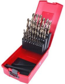 KS Tools HSS-G Co 5 Spiralbohrer-Set aus HSS-Cobalt in der Kunststoffkassette, 25-teilig, Durchmesser 1-13 mm - Bild 1