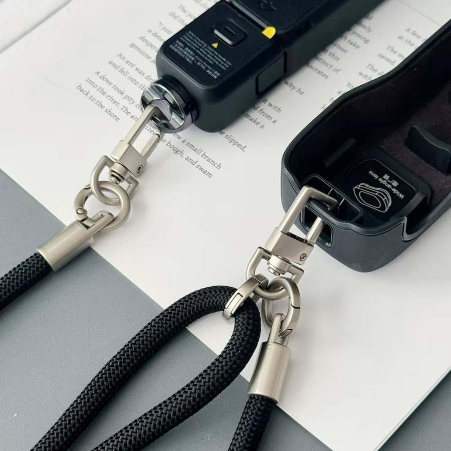 lolozzx Umhängeband für DJI OSMO Pocket 3 und Smartphones in Schwarz als Diebstahlschutz-Lanyard und Hängeseil - Bild 6
