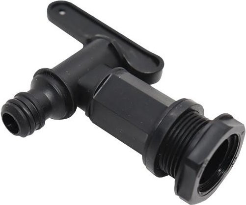 Amusedly Mehrzweck Fasshahn aus Kunststoff, säure- und laugenbeständig, Anschlussgröße: 25,4 mm - Bild 1