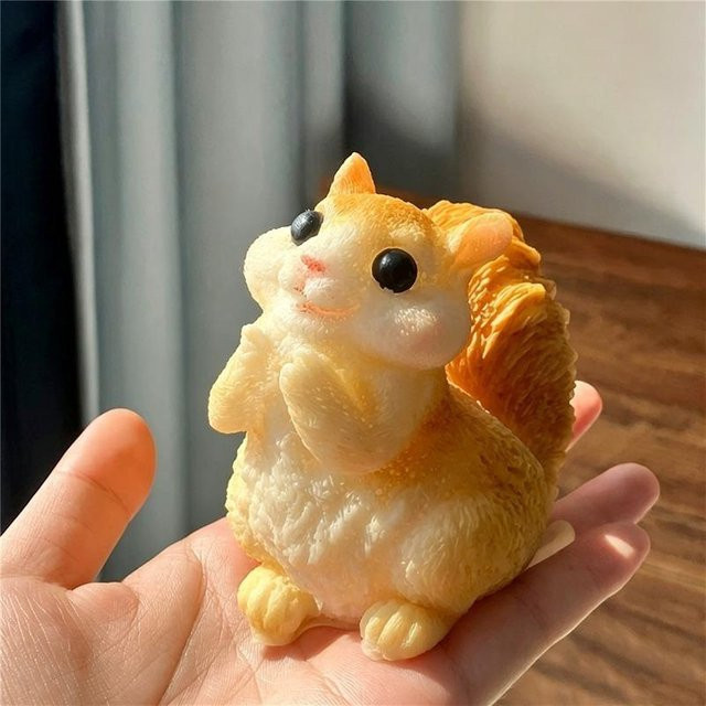 Eichhörnchen Squishy, Spielzeug, Stressabbau, Fidget Spielzeug - Bild 1