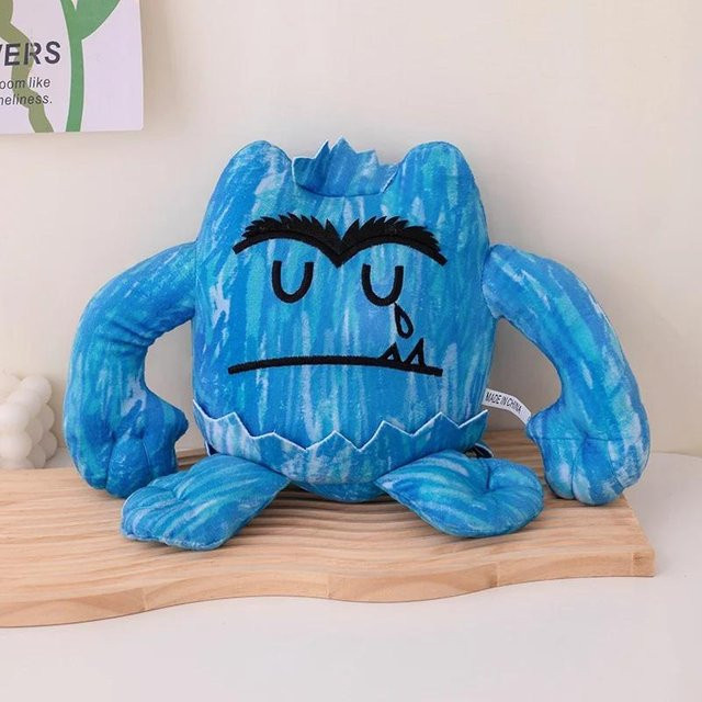 Bai Fen Bai Toys Monster Plüsch Spielzeug, 25cm, Blau - Bild 1