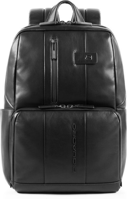 Piquadro Urban Laptoprucksack Schwarz mit iPad Fach für 10,5 Zoll und 9,7 Zoll - Bild 1
