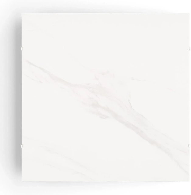 Klarstein Santorini Smart Infrarot-Heizung mit App-Steuerung und Wochentimer, Weißer Marmor, B/T/H: 60 x 60 x 60 cm - Bild 1