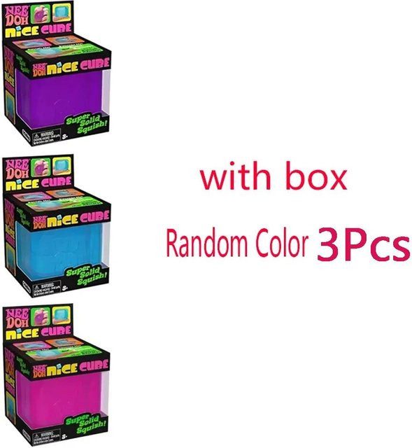Schylling Nice Cube, Sensorikspielzeug, 3-teiliges Set - Bild 1