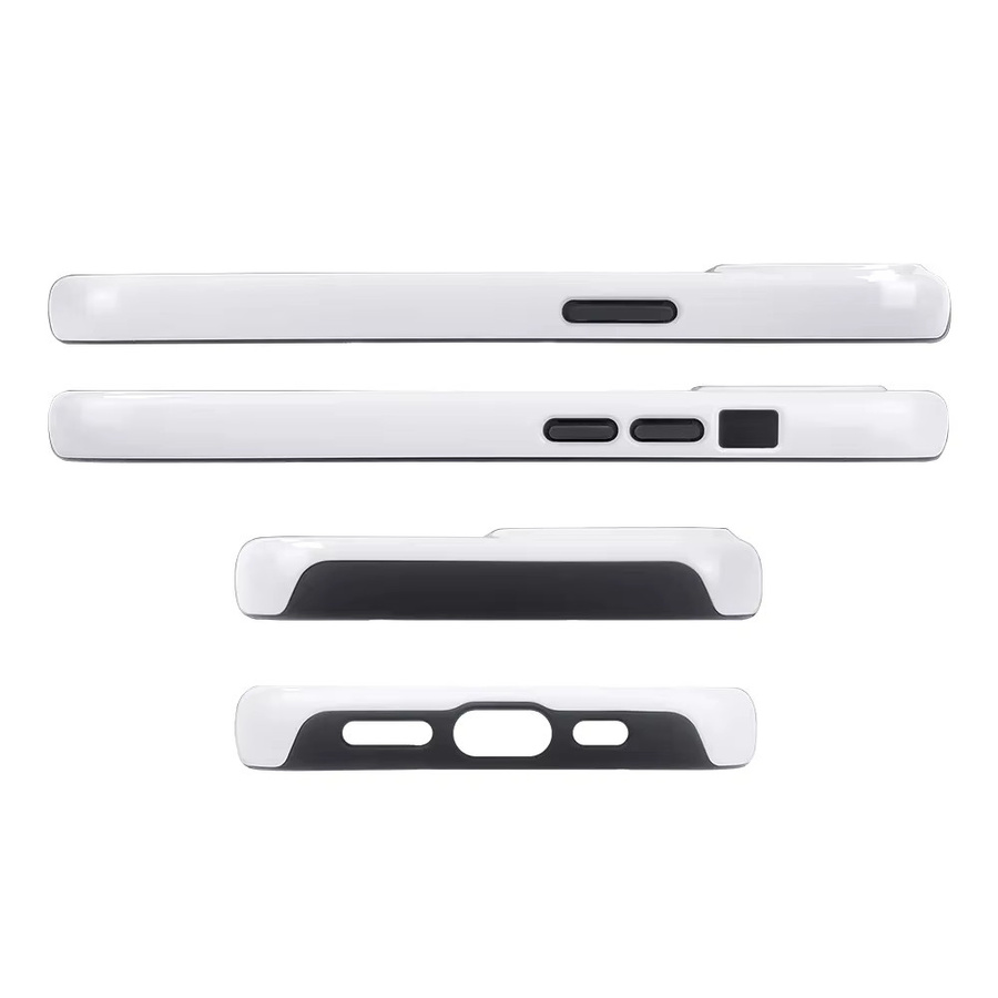 FONLYU 5er Set Sublimationsrohlinge Handyhüllen für iPhone 17 16 15 Pro Max aus Soft TPU und Hard PC für DIY Wärmeübertragung - Bild 4