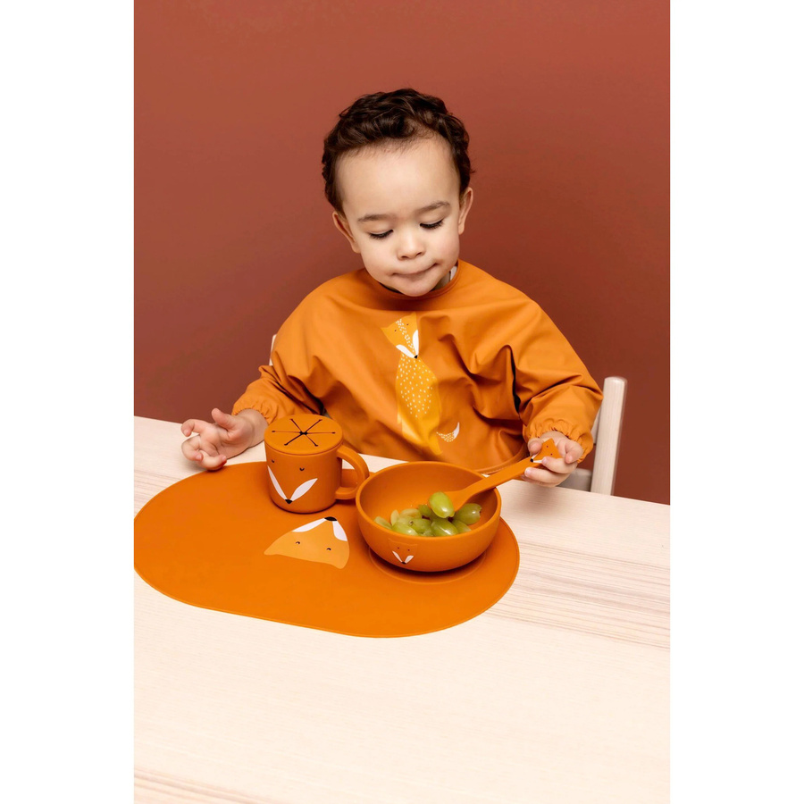 Trixie Müslischale aus Silikon für Kinder in Orange - Bild 2