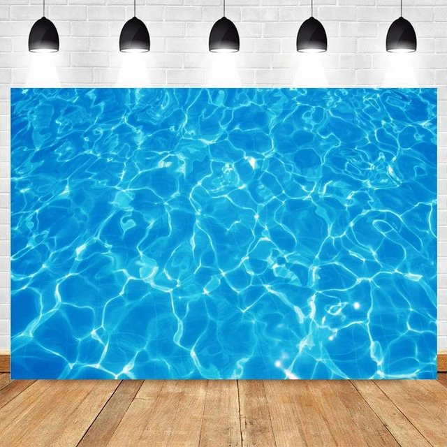 JMG Household Supplies Wandteppich Unterwasserwelt Kulisse in Tiefblau mit Sonnenlicht-Effekt, B: 200 cm, H: 150 cm - Bild 1