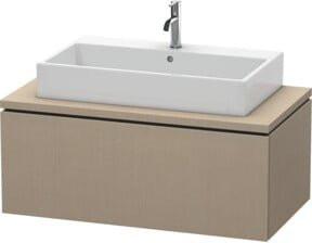 Duravit Waschtischunterschrank L-Cube in Beige für Konsole mit 1 Auszug, B: 102 cm, T: 54,7 cm - Bild 1