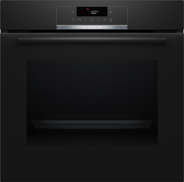 Bosch Serie 4 Einbaubackofen HBA571BB3 in Schwarz mit pyrolytischer Selbstreinigung, Breite: 59,4 cm - Bild 1