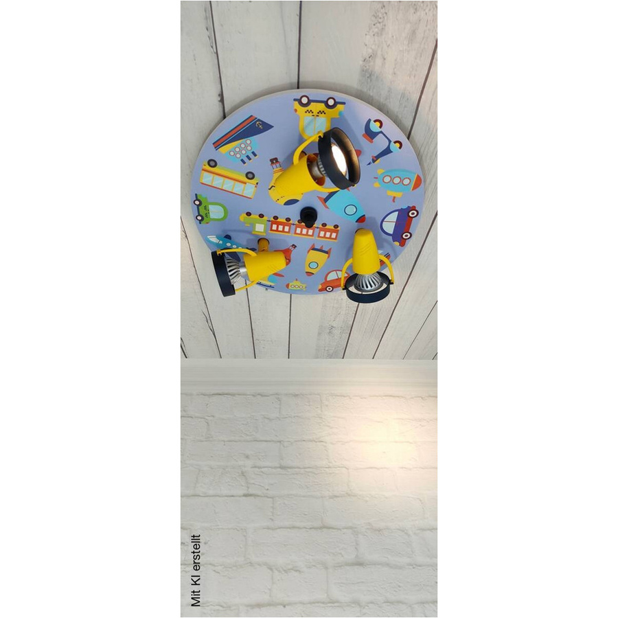 Niermann Strahler 618 Deckenstrahler mit 3 Brennstellen, GU10, Multicolor, B/T/H: 15 x 35 cm - Bild 2