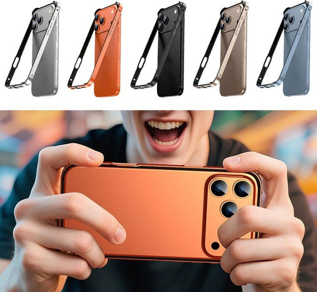 Apple iPhone 17, 17 Pro und 17 Pro Max Schutzhülle mit Luftschutz und Wärmeableitung zur Anti-Drop-Schutzfunktion - Bild 1