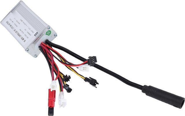 Igeteck Elektrorad Controller 15A aus Aluminiumlegierung für bürstenlose 250W Motoren mit Lichtkabel in Silber - Bild 1