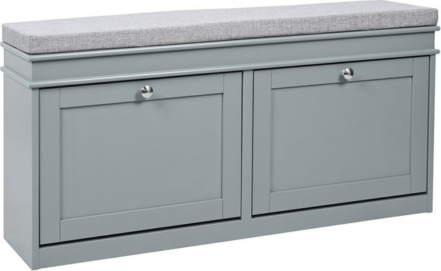 hjh LIVING Schuhschrank Estha 11 aus MDF in Vintage Landhausstil, lackiert - Bild 1