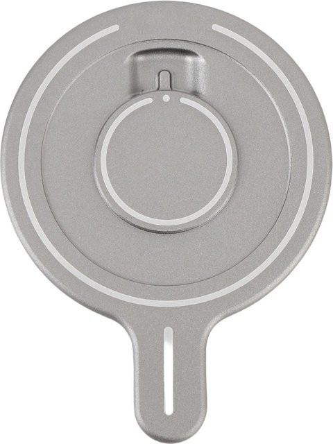 Fishine Magnetischer Adapter für Telefonstabilisator aus Aluminiumlegierung, Farbe: Weiß/Silber - Bild 1