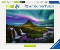 Ravensburger Puzzle Power of Nature Nordlichter über Kirkjufell 1000 Teile - Bild 1