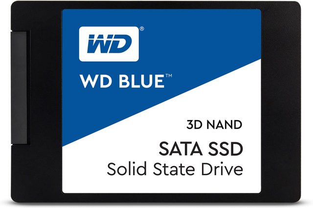 Western Digital WD Blue 2,5 Zoll SATA SSD 500 GB Schwarz - Bild 1