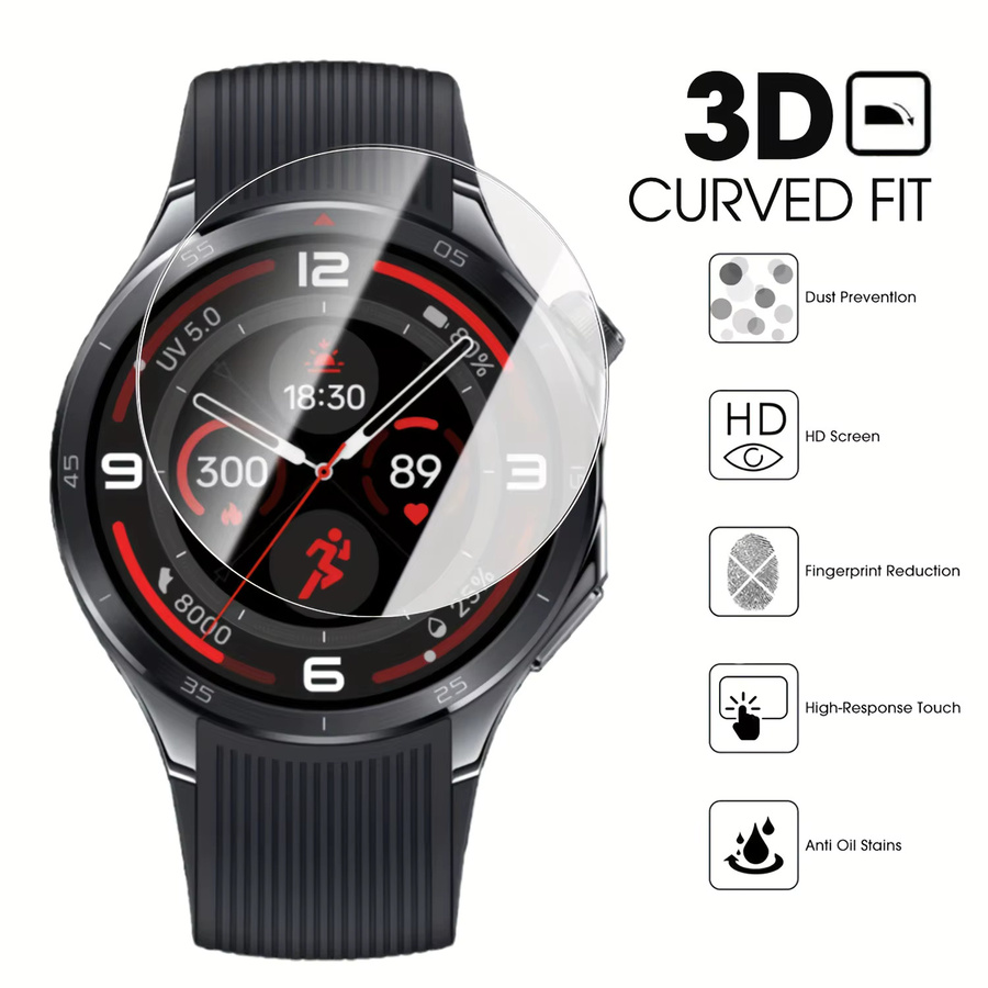 OnePlus Displayschutzfolie, 3 Stück, transparent, Unisex - Bild 3