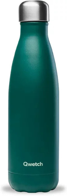 Isolierte Mattflasche Qwetch Originals in Grün, 0,42 l - Bild 1