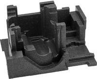 Bosch L-Boxx Einlage mit Einsätzen in Schwarz passend für GOF 1250 CE/LCE - Bild 1